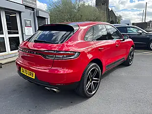 Used 2020 Porsche Macan S Red - Interior and Exterior details 7