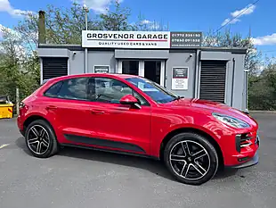 Used 2020 Porsche Macan S Red - Interior and Exterior details 8