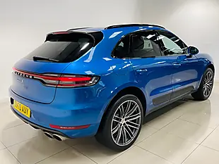 Used 2020 Porsche Macan S Sapphire Blue - Interior and Exterior details 16