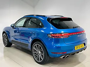 Used 2020 Porsche Macan S Sapphire Blue - Interior and Exterior details 4