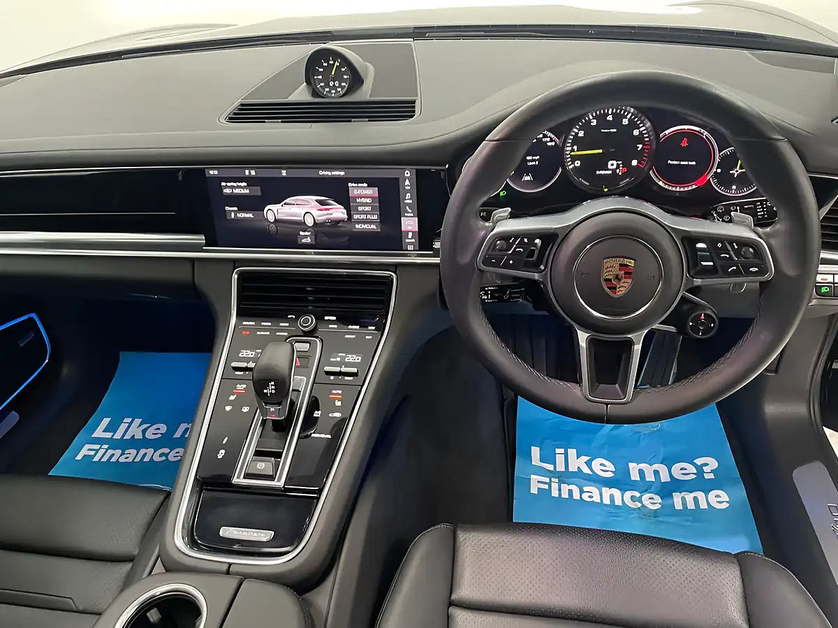 Used 2020 Porsche Panamera 10 Years Edition Sport Turismo Black - Interior and Exterior details 11