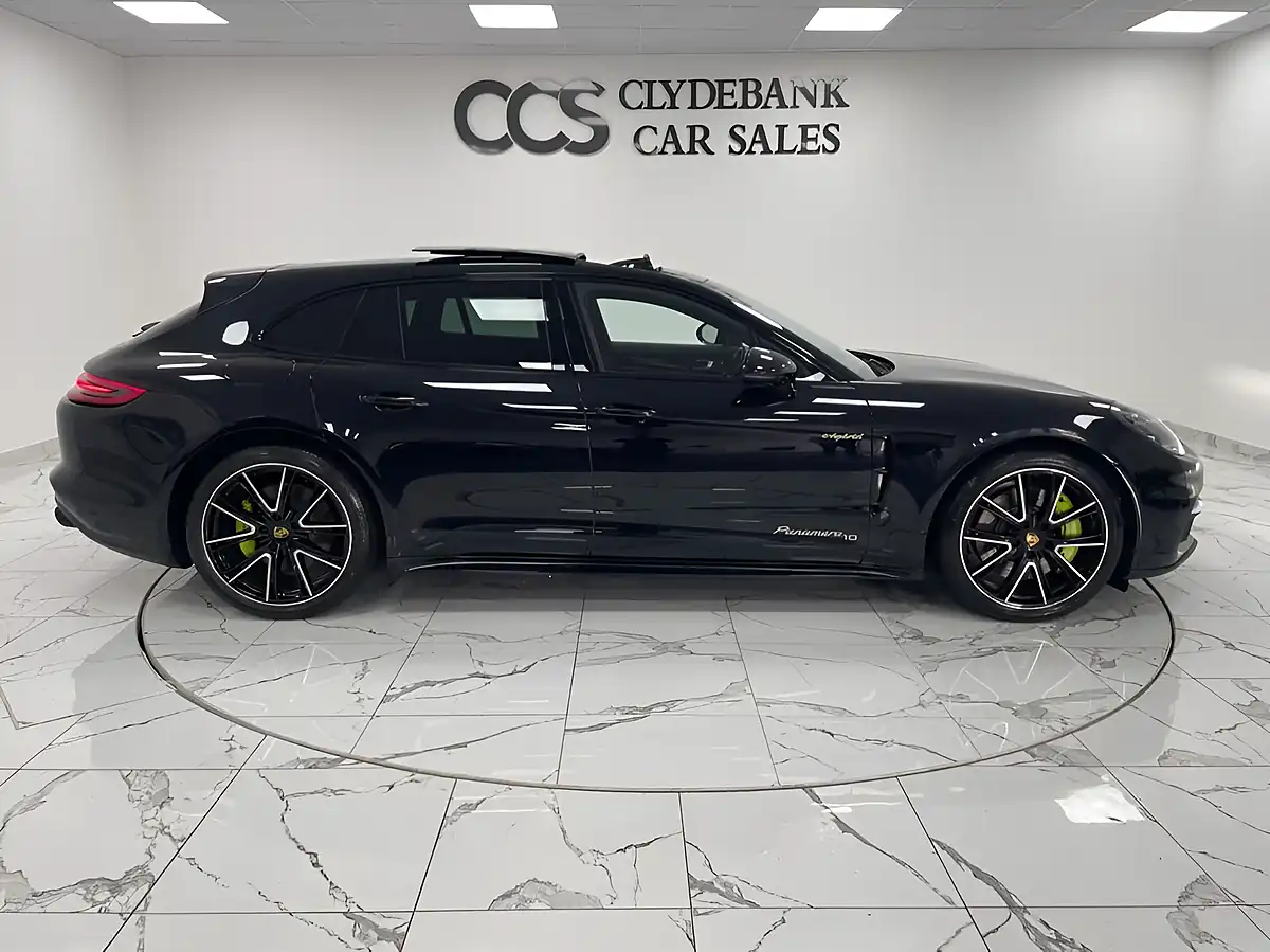 Used 2020 Porsche Panamera 10 Years Edition Sport Turismo Black - Interior and Exterior details 2
