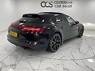 Used 2020 Porsche Panamera 10 Years Edition Sport Turismo Black - Interior and Exterior details 3
