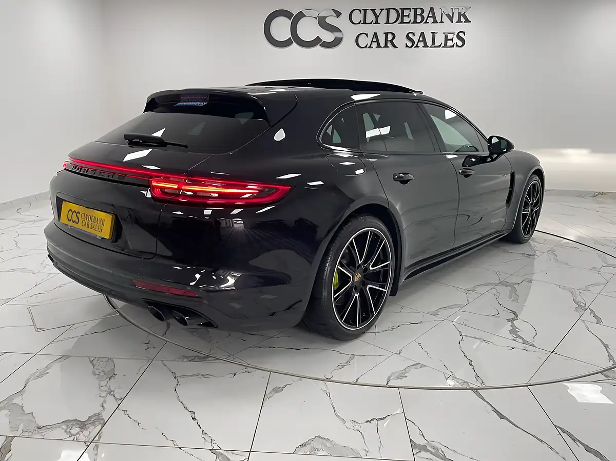 Used 2020 Porsche Panamera 10 Years Edition Sport Turismo Black - Interior and Exterior details 3