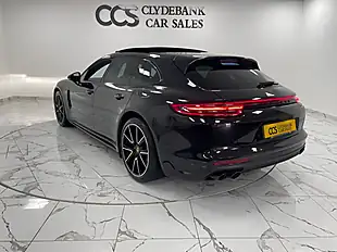 Used 2020 Porsche Panamera 10 Years Edition Sport Turismo Black - Interior and Exterior details 5