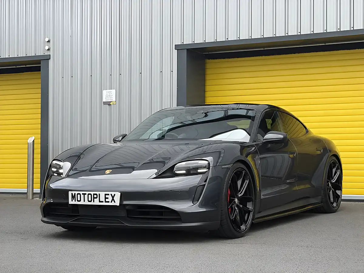 Used 2020 Porsche Taycan 4S Volcano Grey - Interior and Exterior details 4