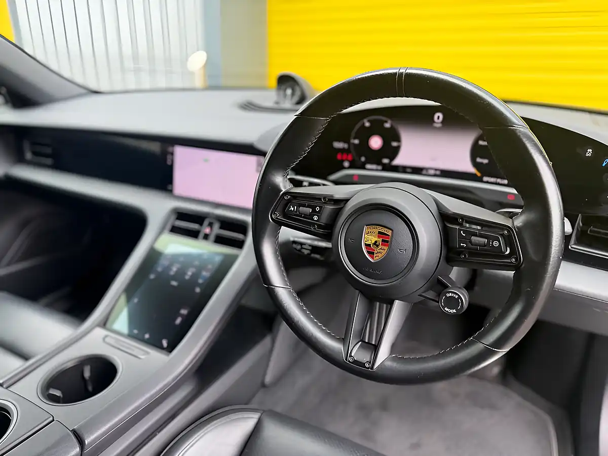 Used 2020 Porsche Taycan 4S Volcano Grey - Interior and Exterior details 6