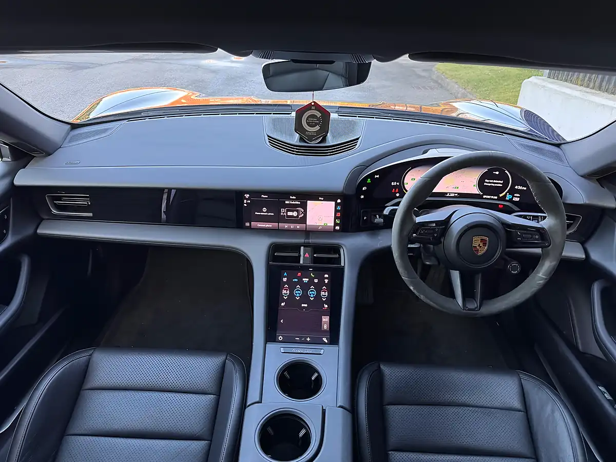 Used 2020 Porsche Taycan Performance Blue - Interior and Exterior details 11
