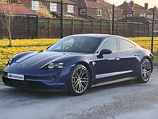 Used 2020 Porsche Taycan Performance Blue - Interior and Exterior details 3