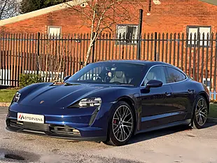 Used 2020 Porsche Taycan Performance Blue - Interior and Exterior details 5
