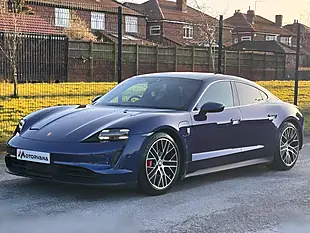 Used 2020 Porsche Taycan Performance Blue - Interior and Exterior details 9