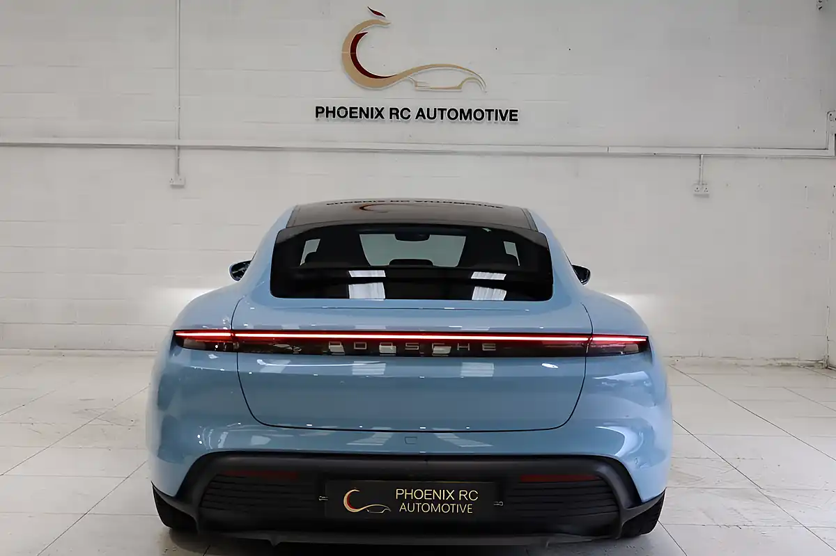 Used 2020 Porsche Taycan Performance Plus 4S Blue - Interior and Exterior details 2