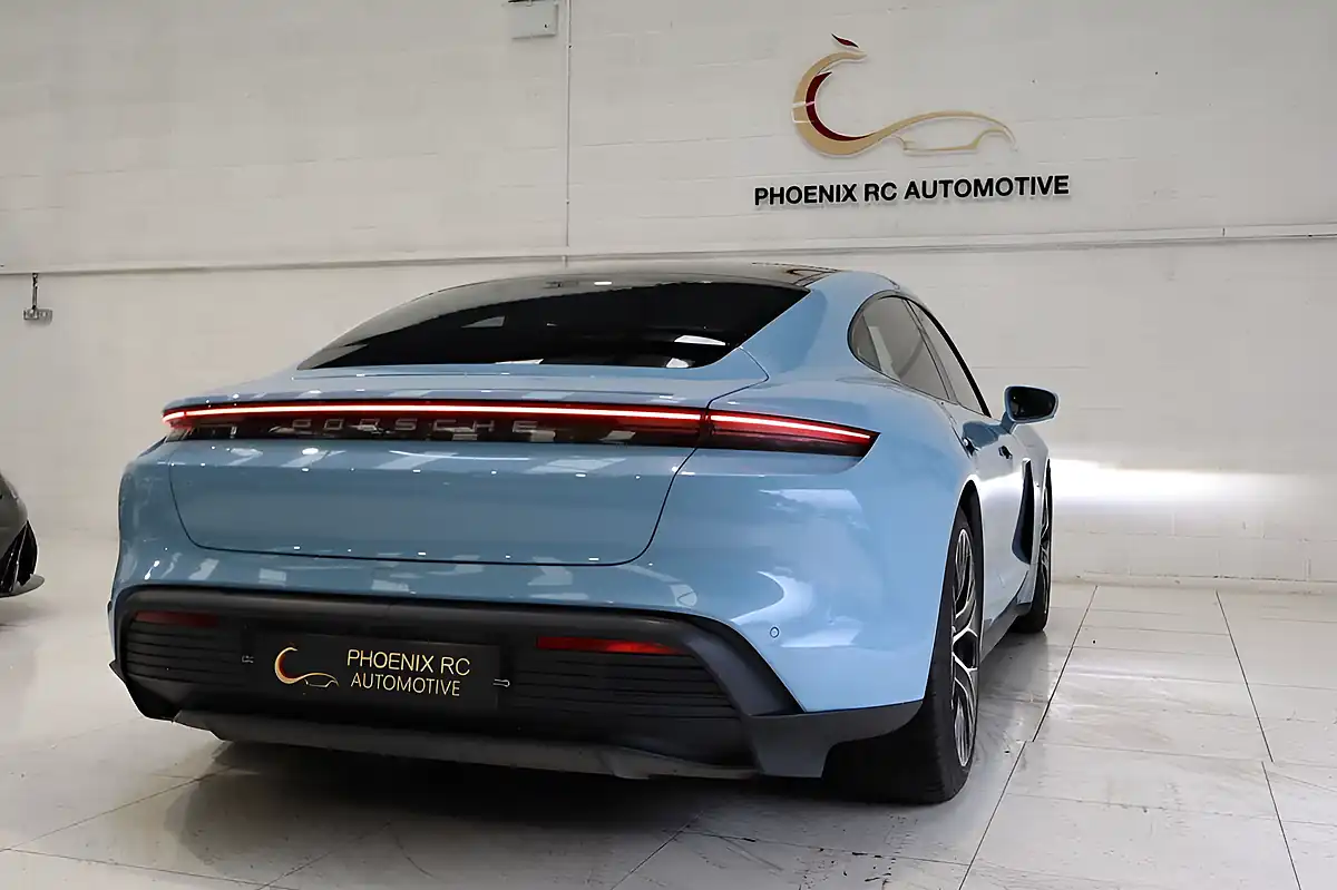 Used 2020 Porsche Taycan Performance Plus 4S Blue - Interior and Exterior details 7