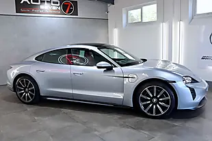 Used 2020 Porsche Taycan Performance Plus 4S Silver - Interior and Exterior details 10