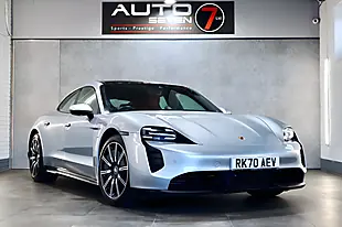Used 2020 Porsche Taycan Performance Plus 4S Silver - Interior and Exterior details 17
