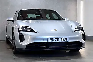 Used 2020 Porsche Taycan Performance Plus 4S Silver - Interior and Exterior details 19