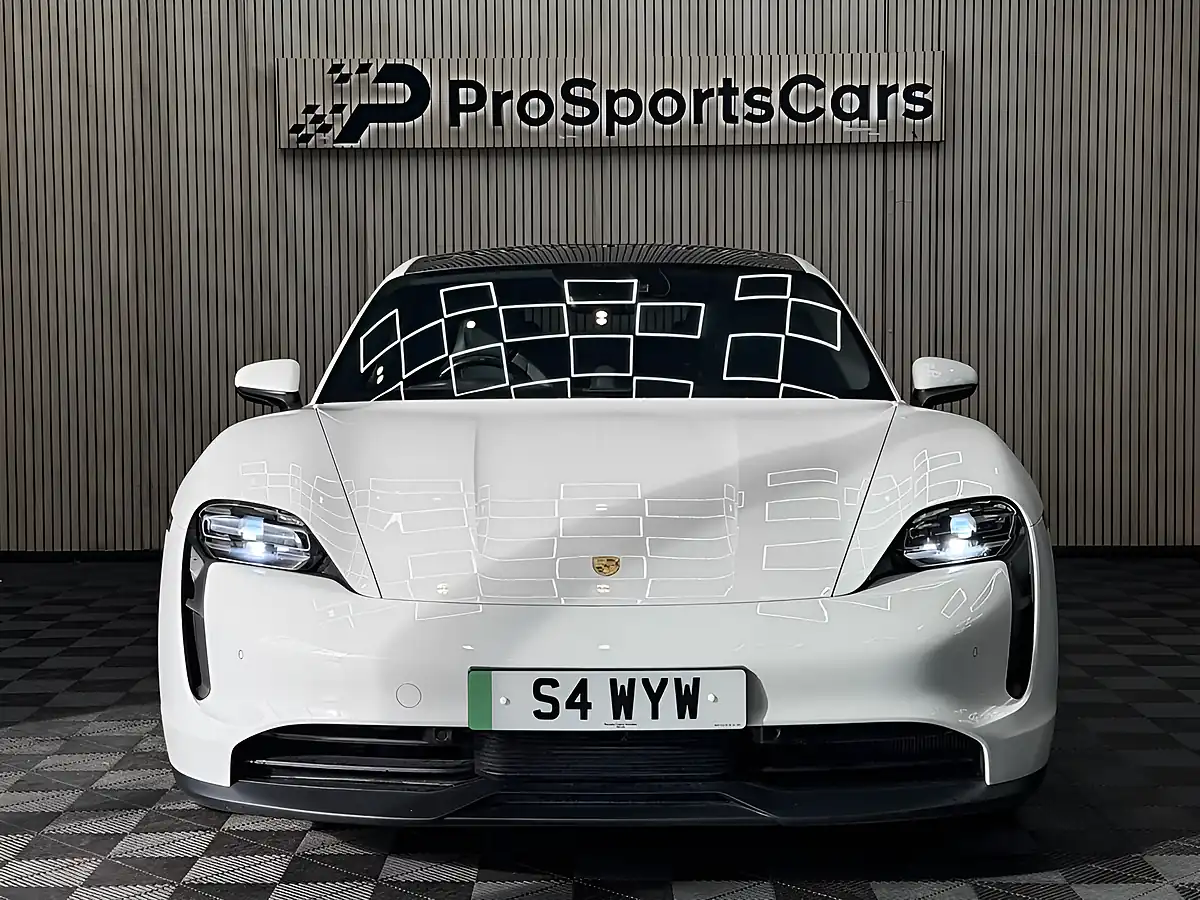 Used 2020 Porsche Taycan Performance Plus 4S White - Interior and Exterior details 3