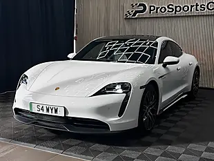 Used 2020 Porsche Taycan Performance Plus 4S White - Interior and Exterior details 4