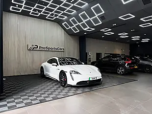 Used 2020 Porsche Taycan Performance Plus 4S White - Interior and Exterior details 6