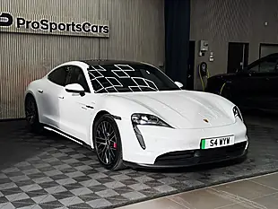 Used 2020 Porsche Taycan Performance Plus 4S White - Interior and Exterior details 7