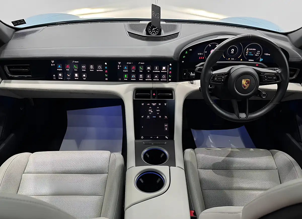Used 2020 Porsche Taycan Performance Plus Blue - Interior and Exterior details 18