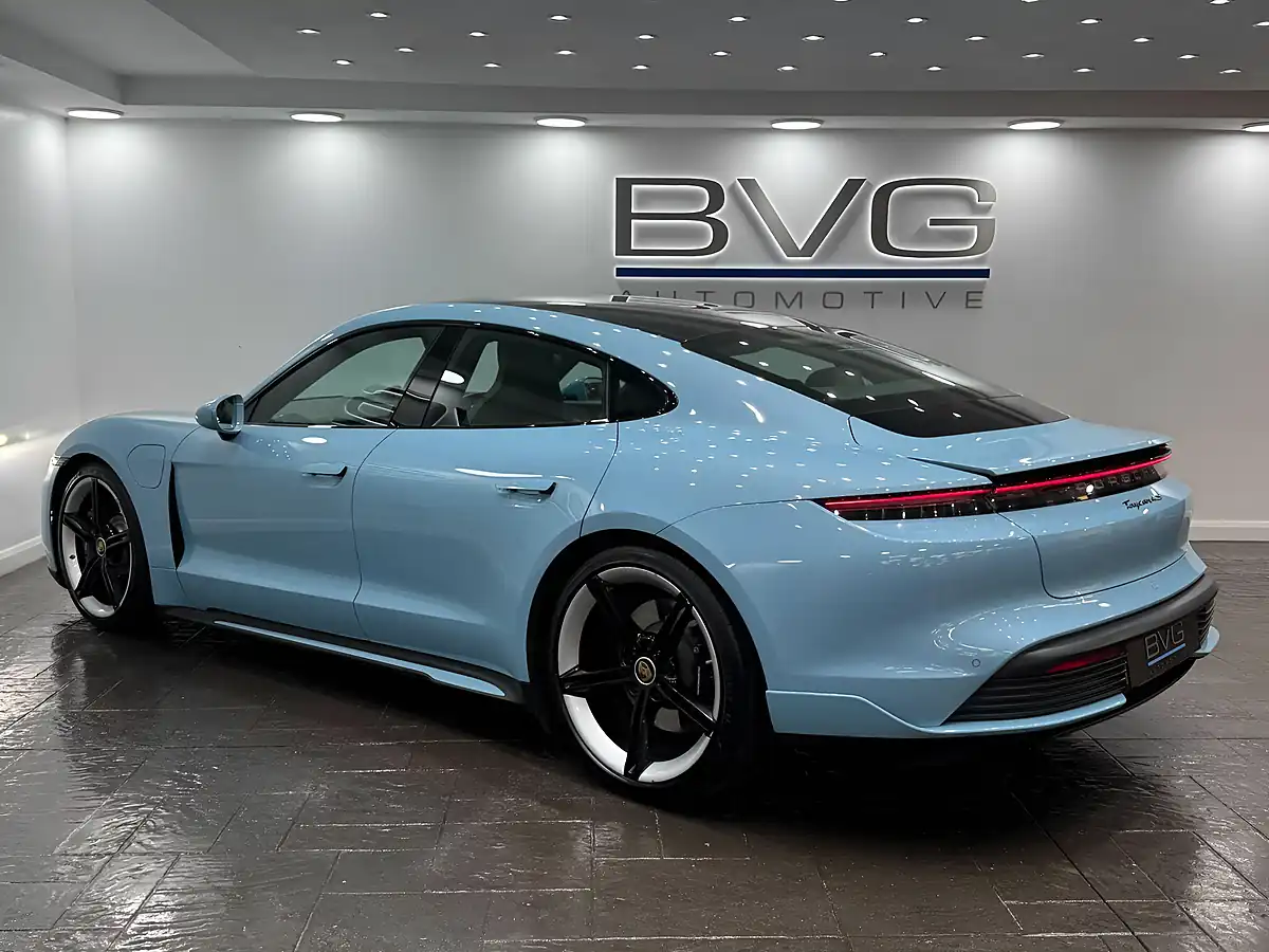 Used 2020 Porsche Taycan Performance Plus Blue - Interior and Exterior details 6