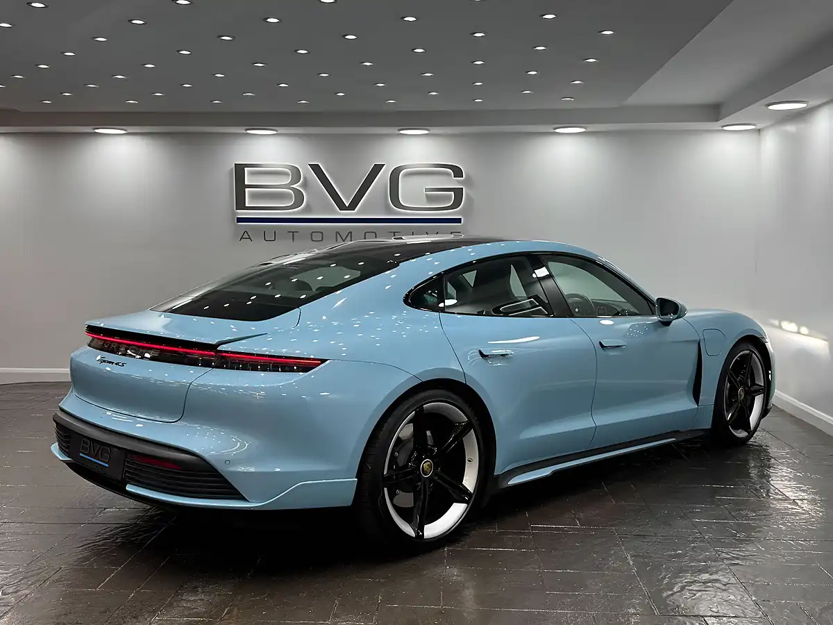 Used 2020 Porsche Taycan Performance Plus Blue - Interior and Exterior details 8
