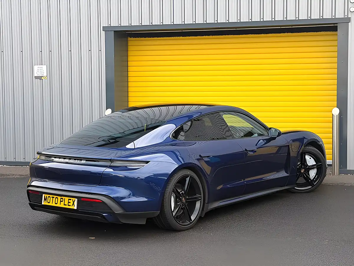 Used 2020 Porsche Taycan Performance Plus Gentian Blue Metallic - Interior and Exterior details 18