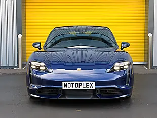 Used 2020 Porsche Taycan Performance Plus Gentian Blue Metallic - Interior and Exterior details 4
