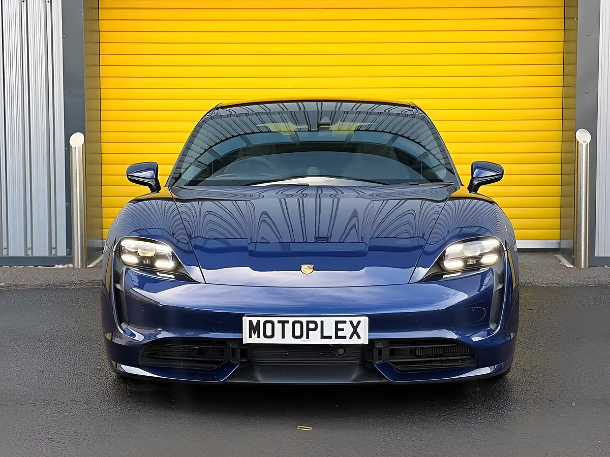 Used 2020 Porsche Taycan Performance Plus Gentian Blue Metallic - Interior and Exterior details 4
