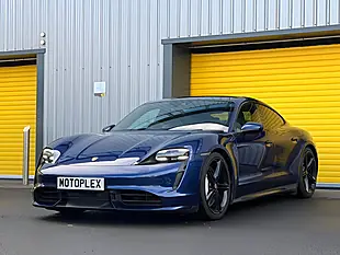 Used 2020 Porsche Taycan Performance Plus Gentian Blue Metallic - Interior and Exterior details 5