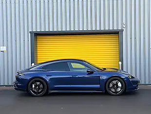 Used 2020 Porsche Taycan Performance Plus Gentian Blue Metallic - Interior and Exterior details 6
