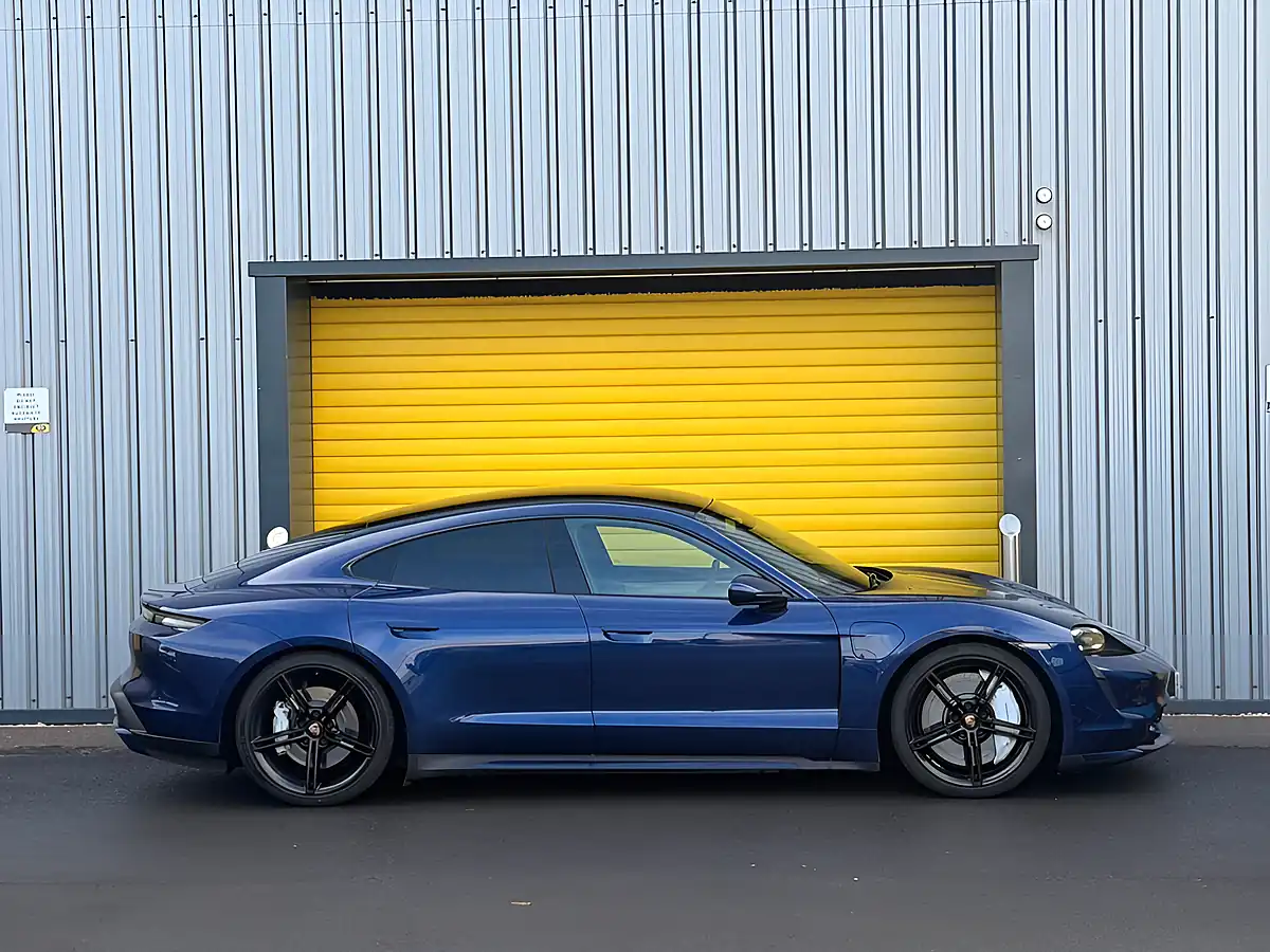 Used 2020 Porsche Taycan Performance Plus Gentian Blue Metallic - Interior and Exterior details 6