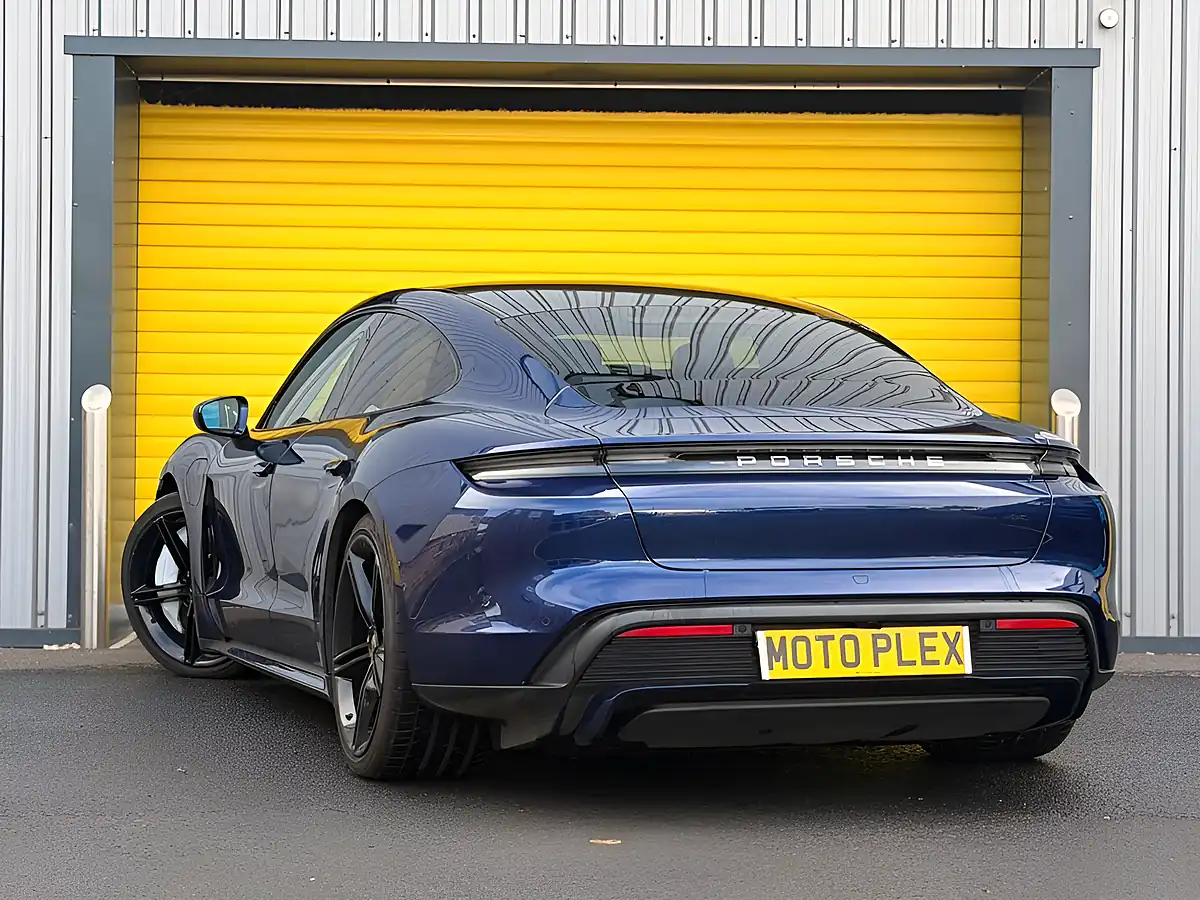 Used 2020 Porsche Taycan Performance Plus Gentian Blue Metallic - Interior and Exterior details 9
