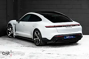 Used 2020 Porsche Taycan Performance Plus White - Interior and Exterior details 2