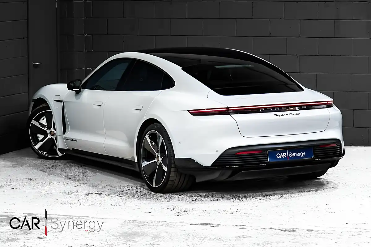 Used 2020 Porsche Taycan Performance Plus White - Interior and Exterior details 2