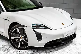 Used 2020 Porsche Taycan Performance Plus White - Interior and Exterior details 7
