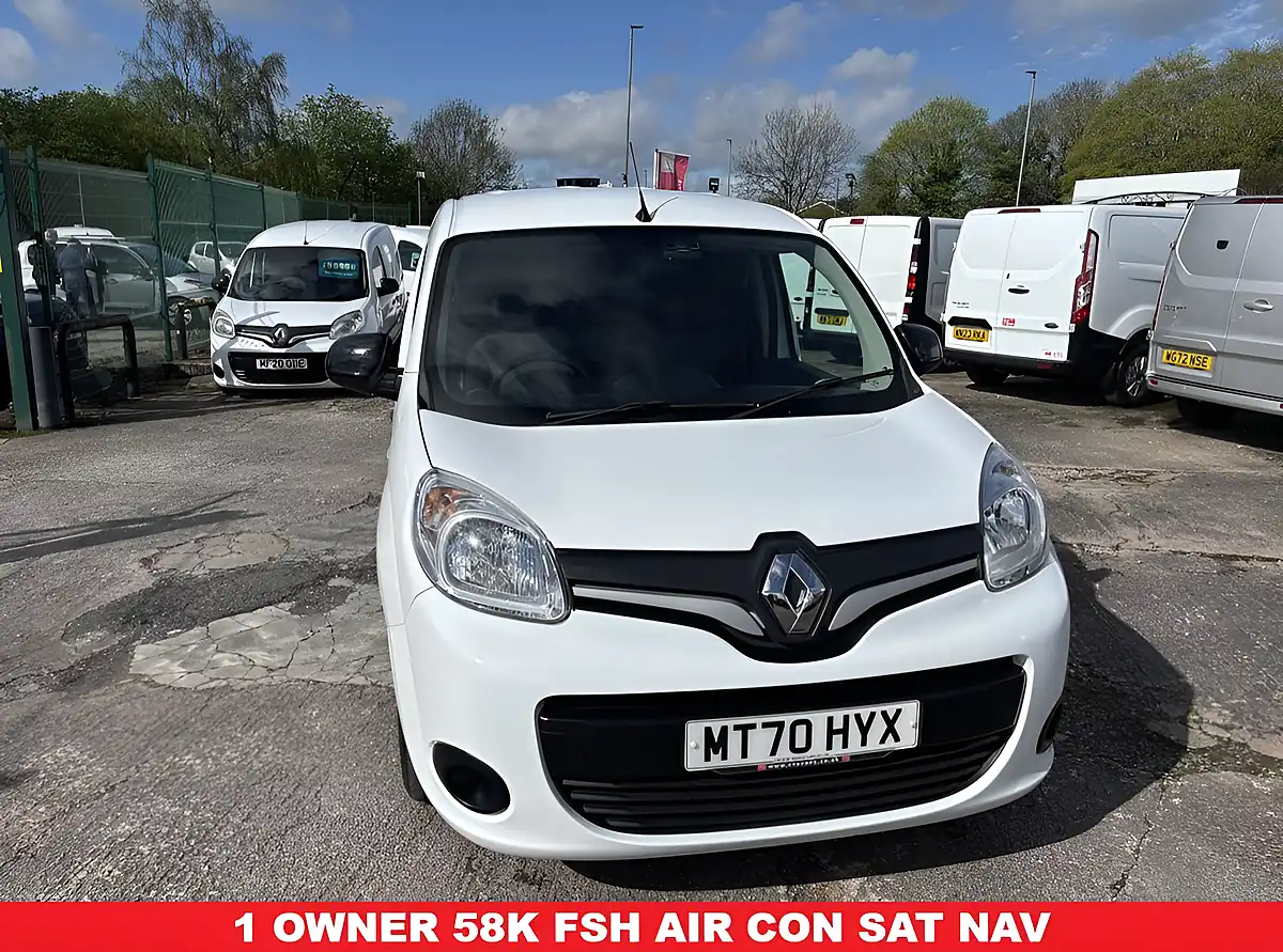 Used 2020 Renault Kangoo Business+ White - Front View