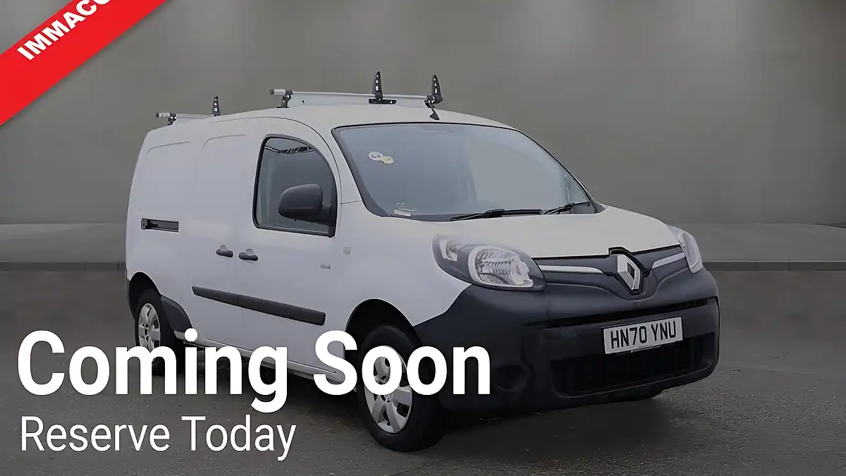 Used 2020 Renault Kangoo Maxi Pristine Business I-Van White - Front View