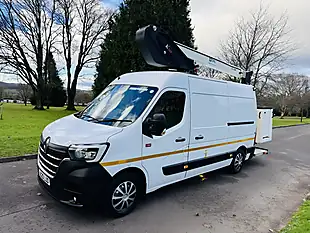 Used 2020 Renault Master Access Platform Cherry Picker White - Interior and Exterior details 3