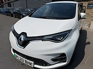 Used 2020 Renault Zoe GT Line White - Interior and Exterior details 15