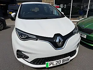 Used 2020 Renault Zoe GT Line White - Interior and Exterior details 2