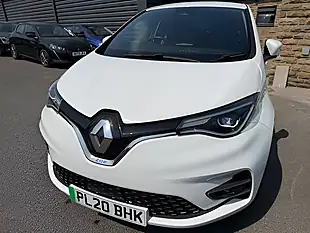 Used 2020 Renault Zoe GT Line White - Interior and Exterior details 7