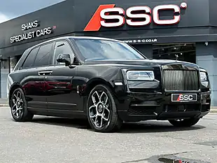 Used 2020 Rolls-Royce Cullinan Black Badge Black - Interior and Exterior details 4