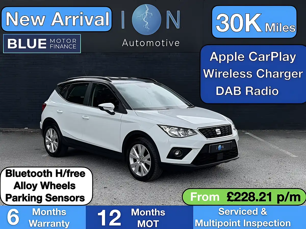 Used 2020 SEAT Arona Se Tech Nevada White - Front View