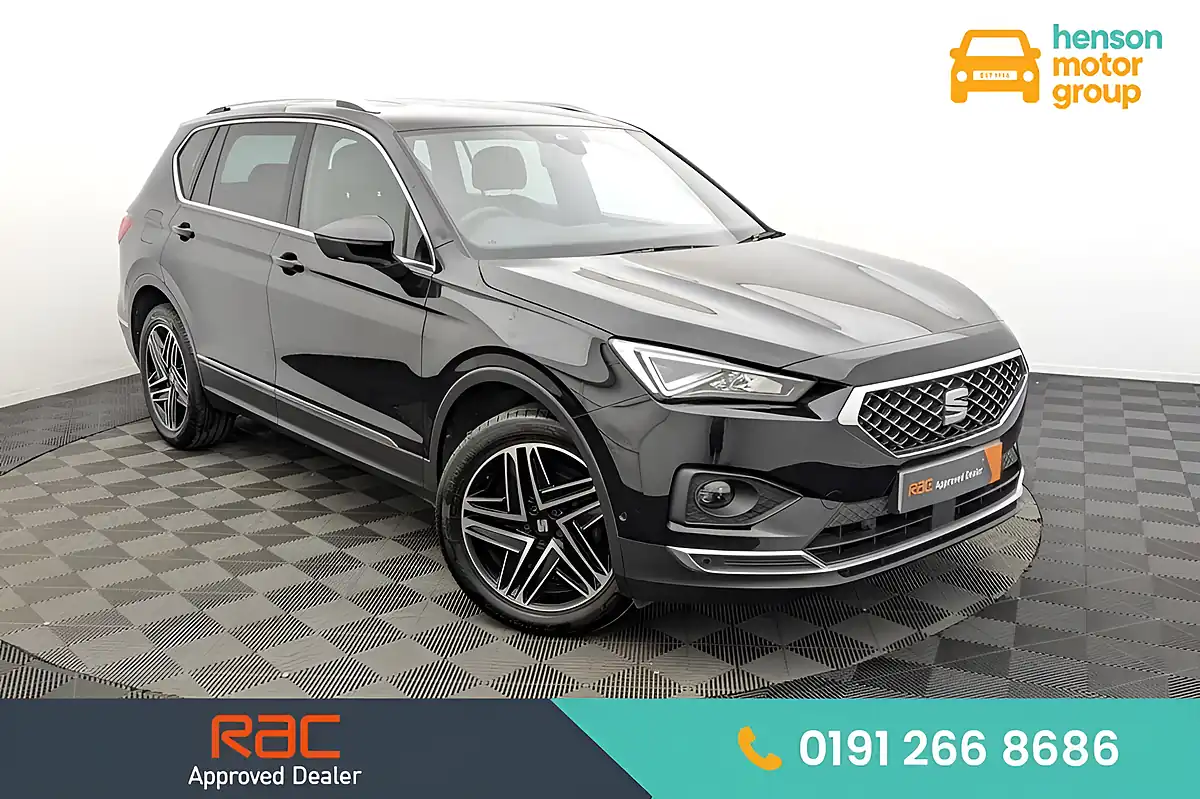 Used 2020 SEAT Tarraco Xcellence Black - Front View