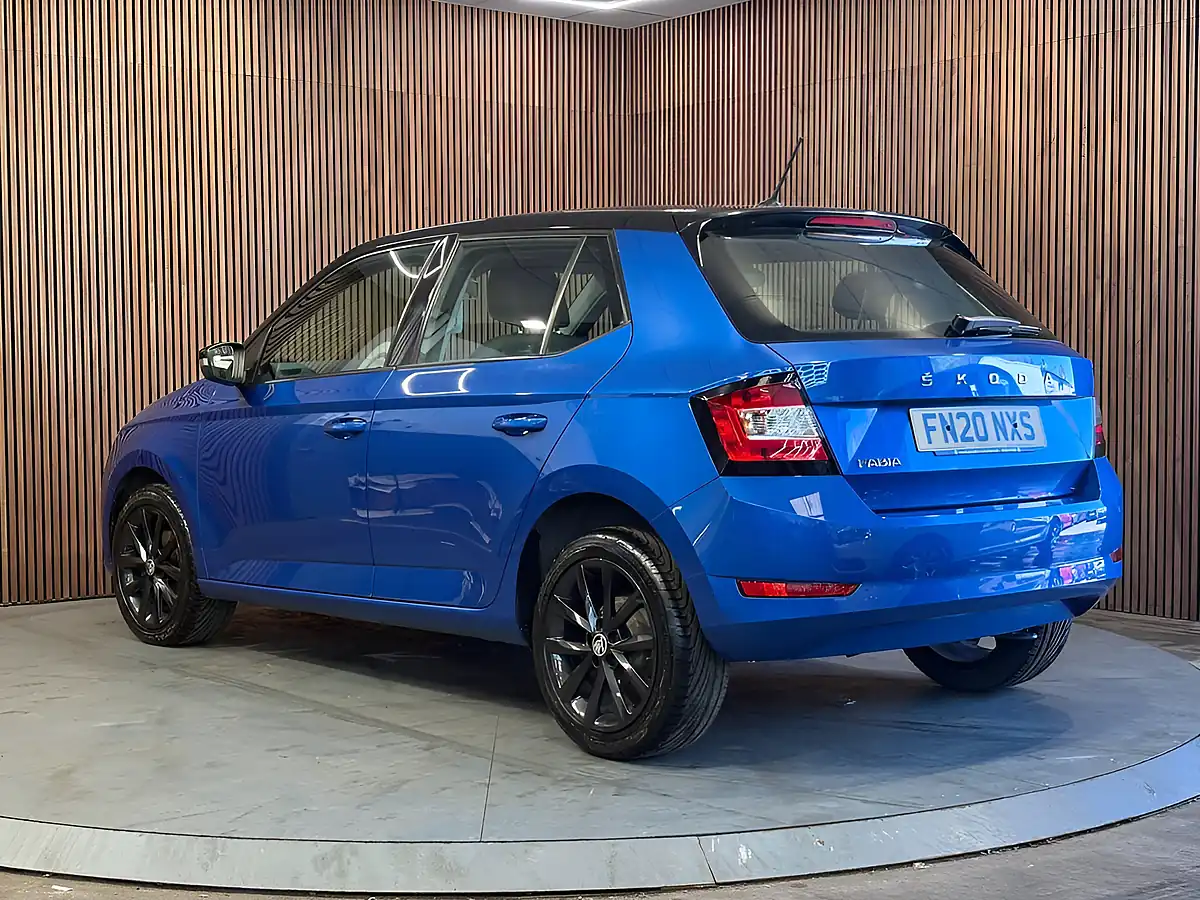 Used 2020 Skoda Fabia Colour Edition Blue - Interior and Exterior details 4