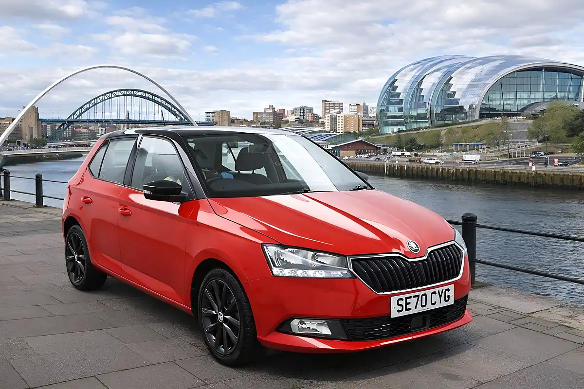 Used 2020 Skoda Fabia Colour Edition Red - Front View