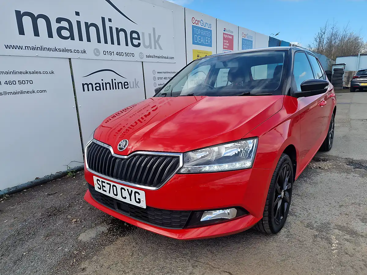 Used 2020 Skoda Fabia Colour Edition Red - Interior and Exterior details 3