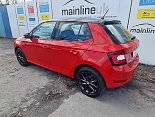Used 2020 Skoda Fabia Colour Edition Red - Interior and Exterior details 4